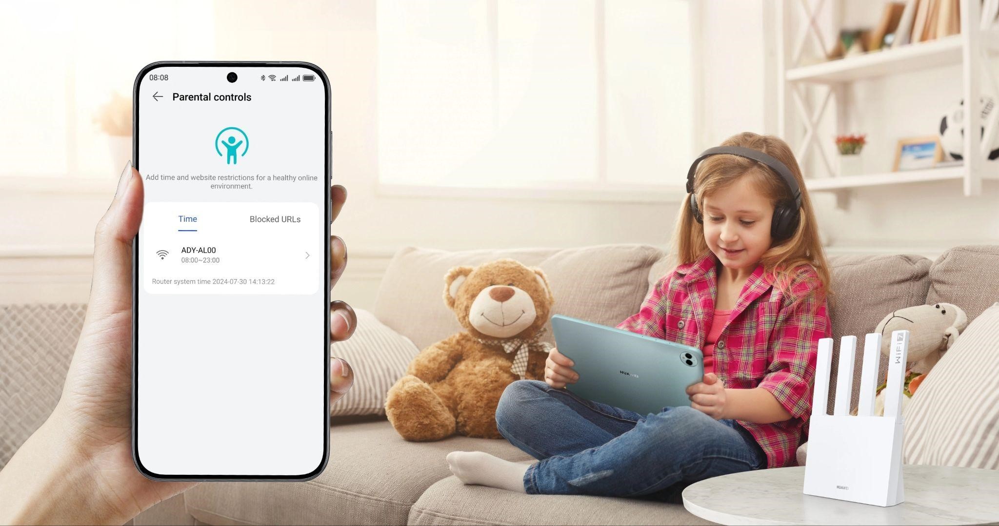Роутер HUAWEI Wi-Fi BE3 Белый: купить по цене 3 990 рублей в интернет ...