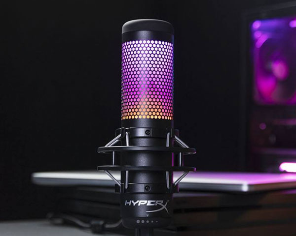 Микрофон HyperX QuadCast HX-MICQC-BK Черный: купить по цене 9 990 ...