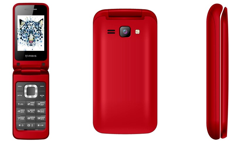 Мобильный телефон Irbis SF08 Dual sim Red: купить по цене 1 490 рублей ...