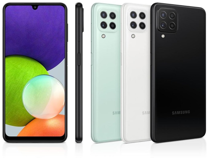 Смартфон Samsung Galaxy A22 4/64Gb Black «Отличное состояние»: купить ...