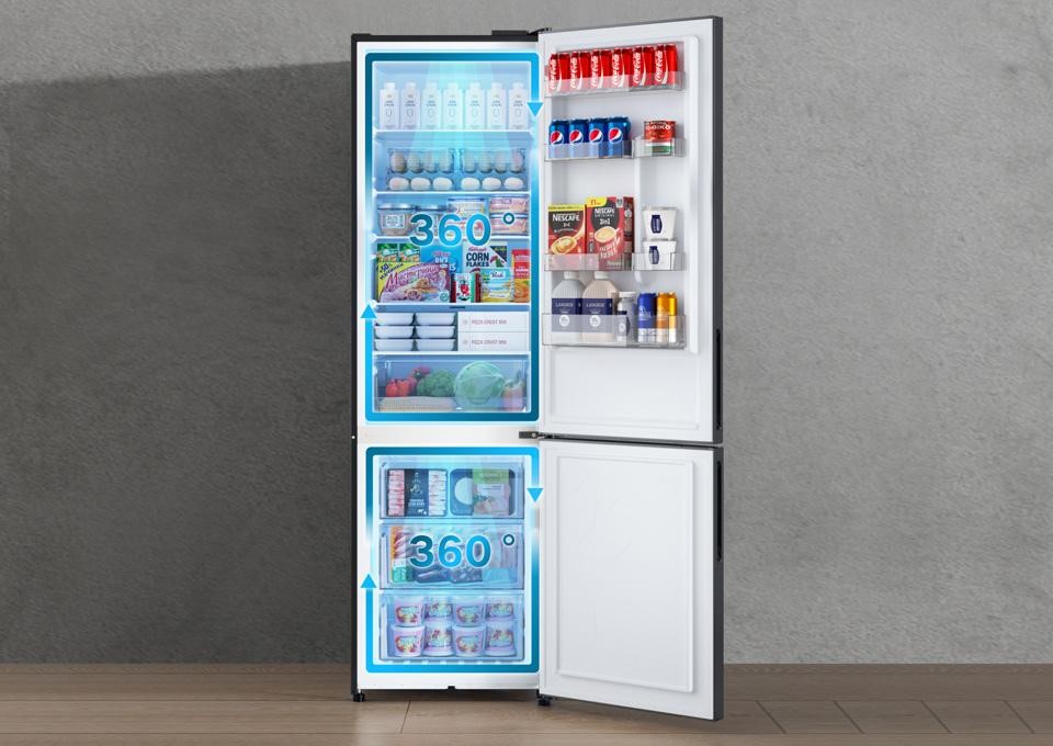 Холодильник Viomi Bottom Freezer Smart Refrigerator Серый (BCD-351W ...